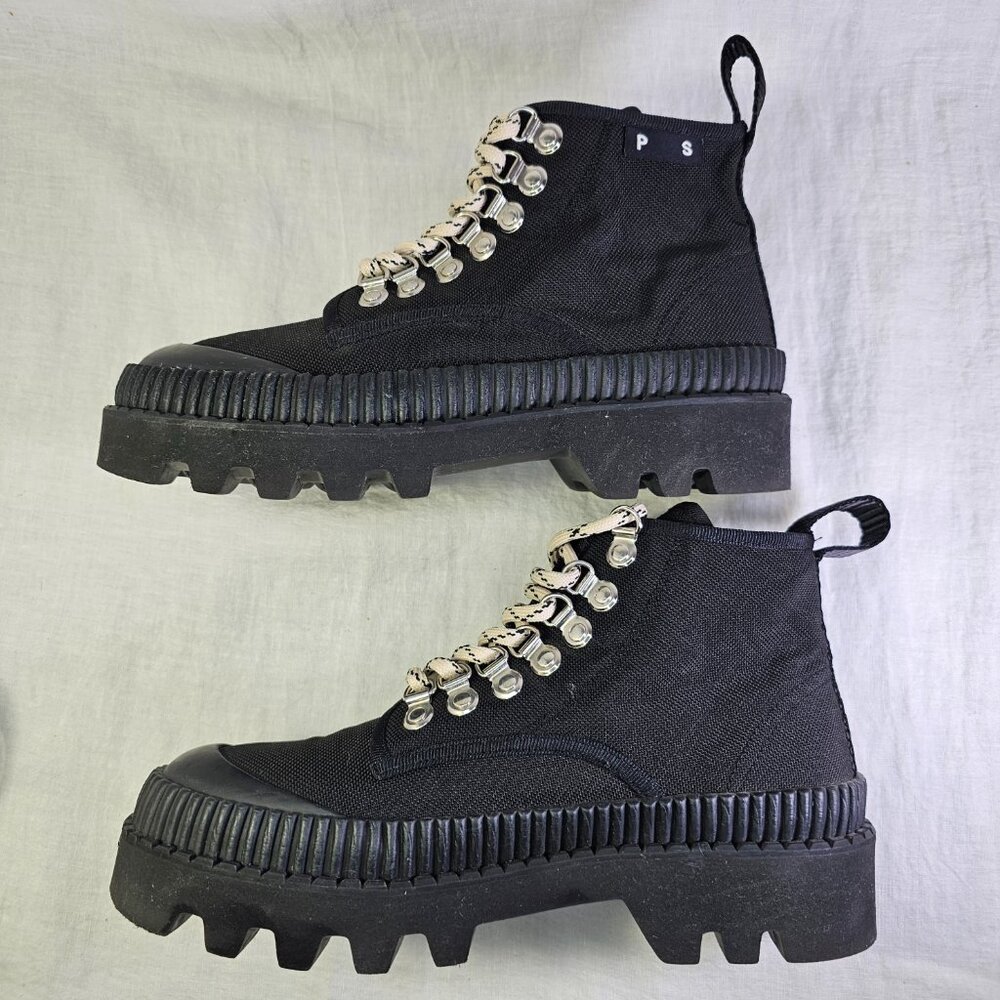 Proenza Schouler Chunky Lug Sole High Top Platform Sneaker Ankle Boots EU40 - Picture 3 of 14